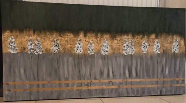 Πίνακας "Gold Field of Flowers"