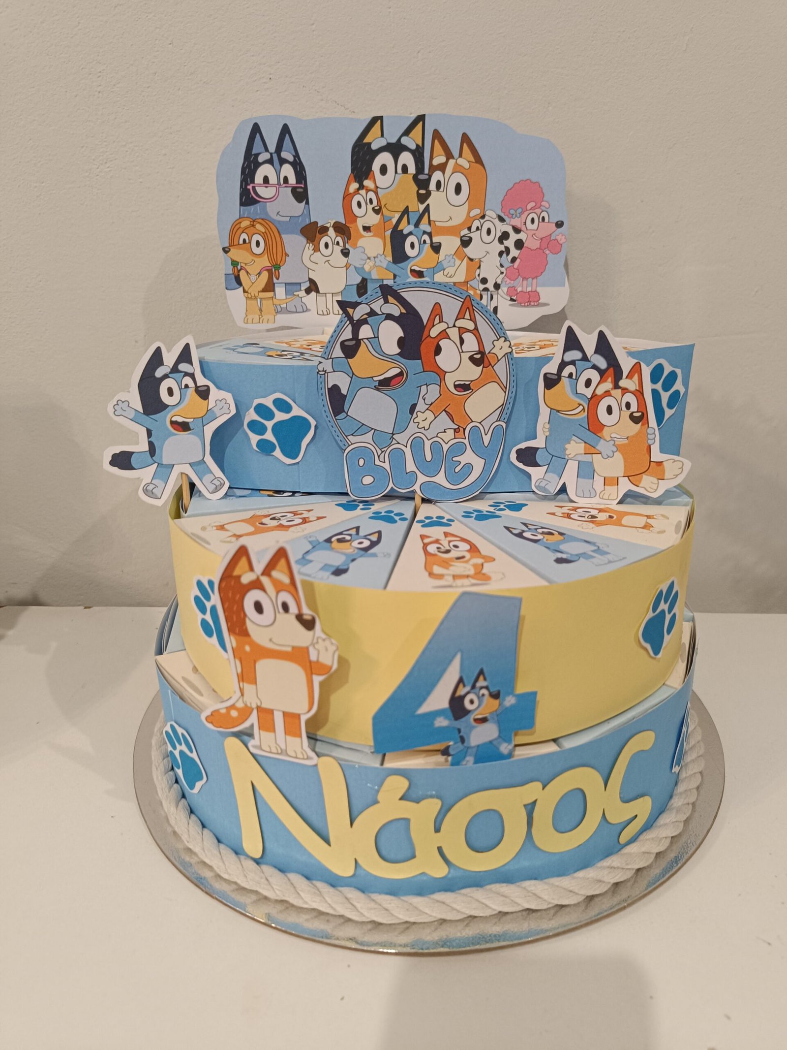 Χάρτινη τούρτα "Bluey" - Image 16