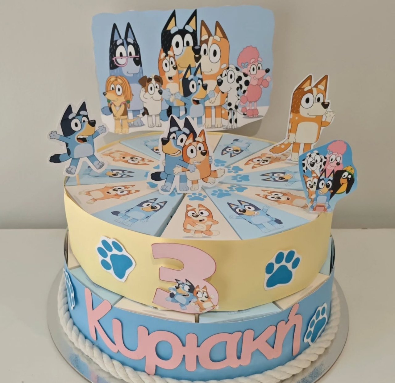 Χάρτινη τούρτα "Bluey" - Image 25