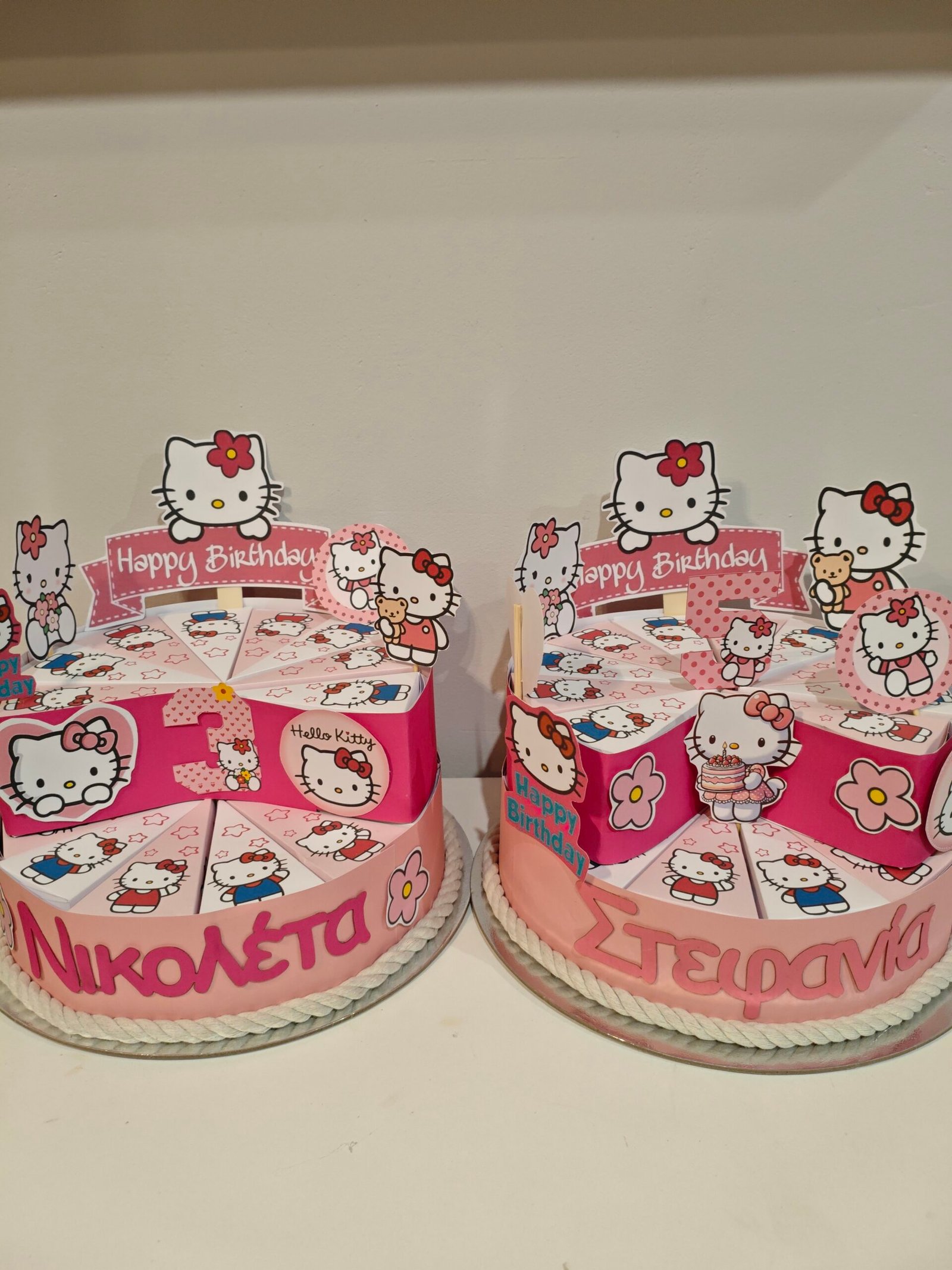 Χάρτινη τούρτα "Hello Kitty" - Image 5