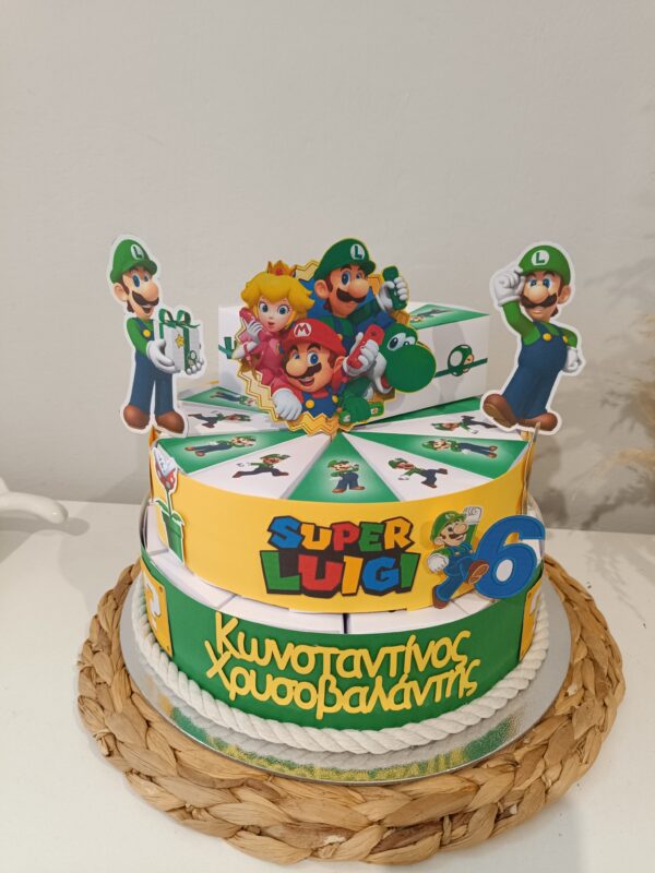 Χάρτινη τούρτα "Luigi"
