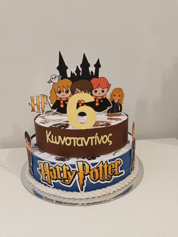 Χάρτινη τούρτα "Harry potter" - Image 2
