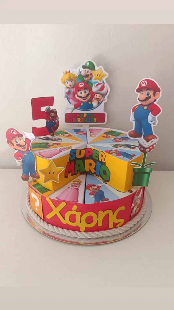 Χάρτινη τούρτα "Super Mario" - Image 5