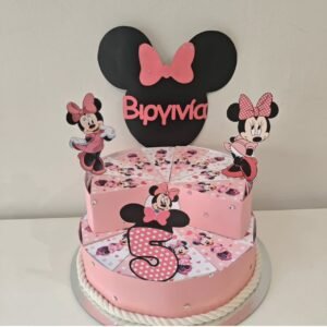 Χάρτινη τούρτα "Minnie"