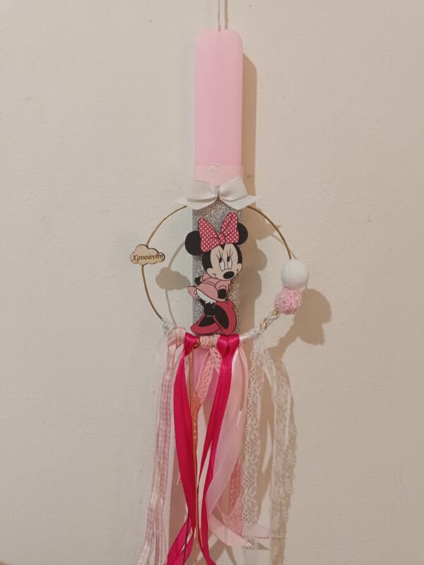 Λαμπάδα "Minnie Mouse" διακοσμητικό
