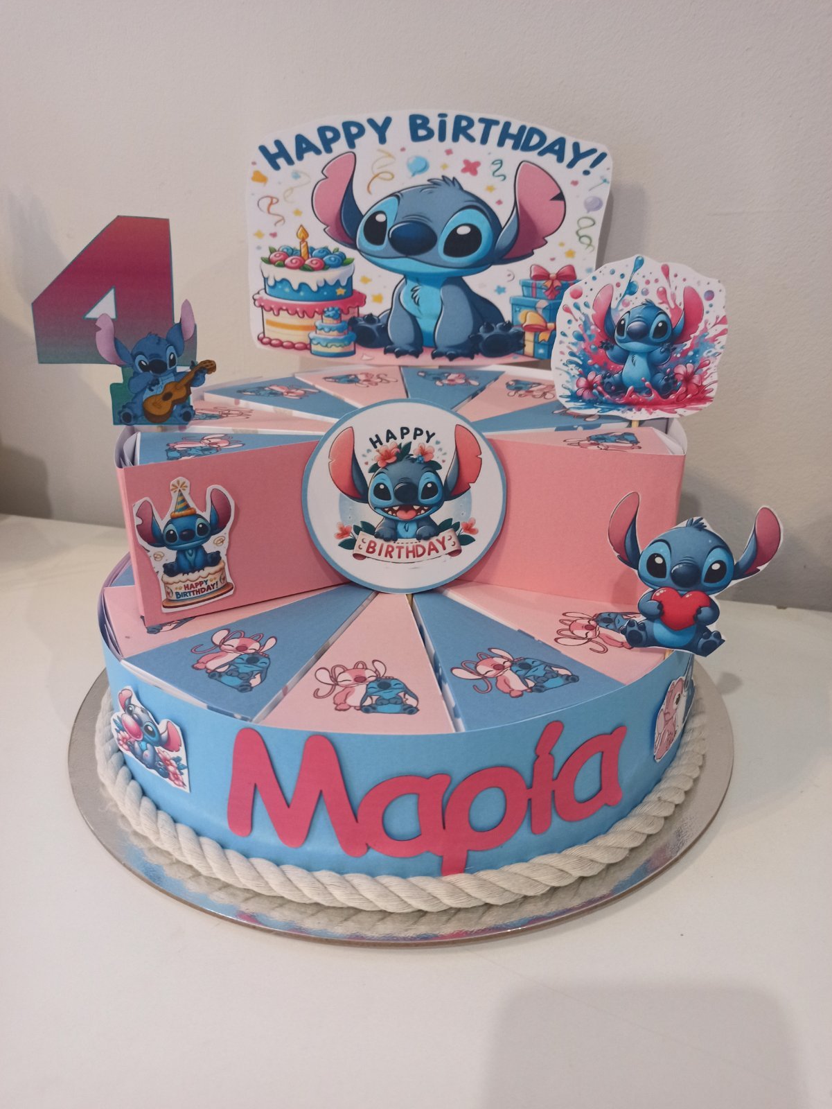 Χάρτινη τούρτα "STITCH" - Image 13