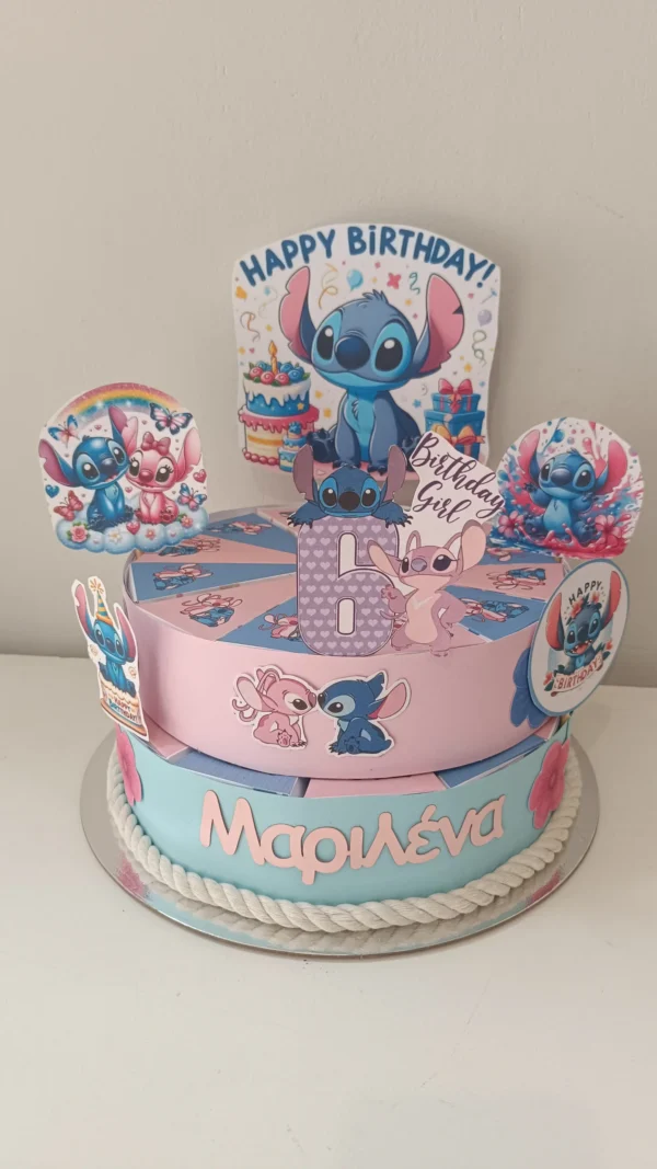 Χάρτινη τούρτα  "STITCH" - Image 10