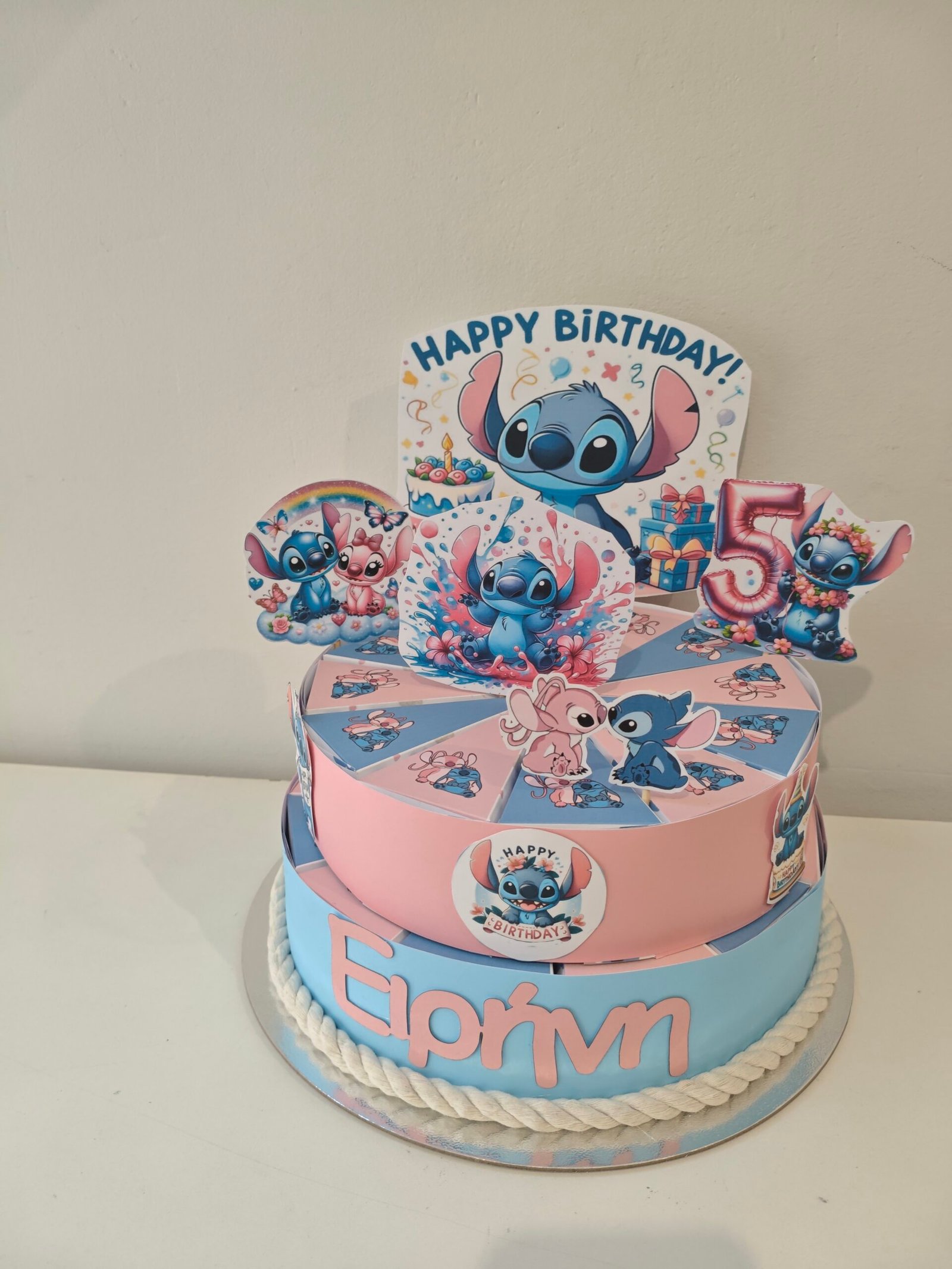 Χάρτινη τούρτα "STITCH" - Image 16