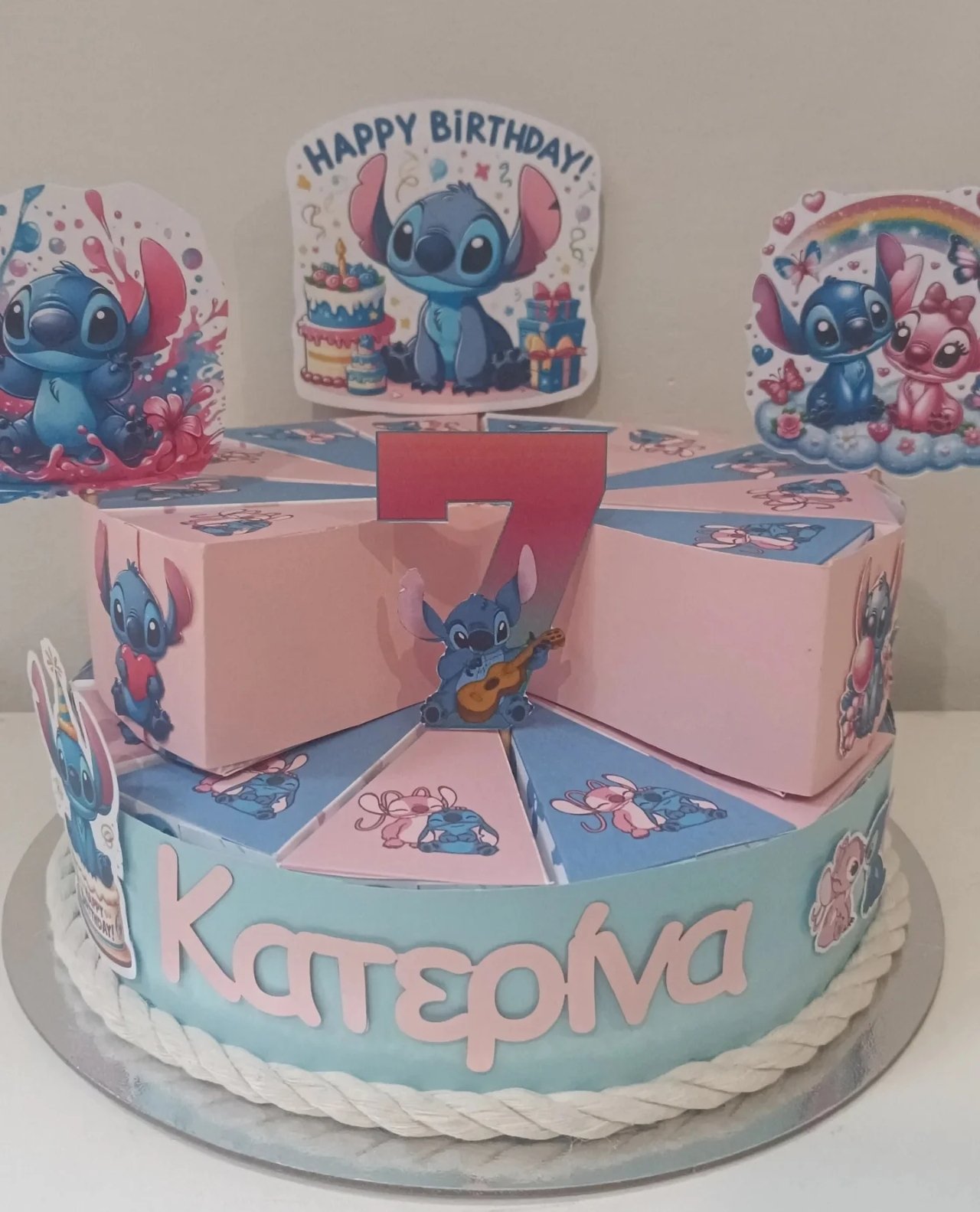 Χάρτινη τούρτα "STITCH" - Image 17