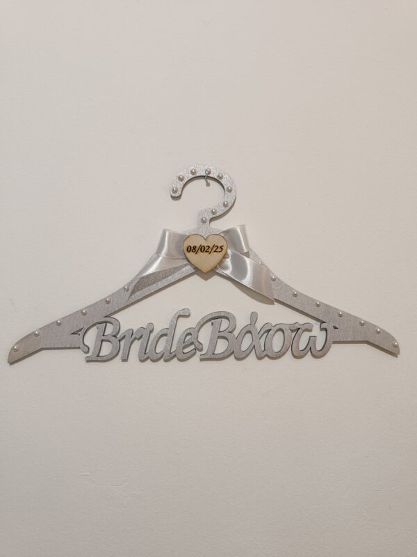 Κρεμάστρα με όνομα "Bride" wedding collection