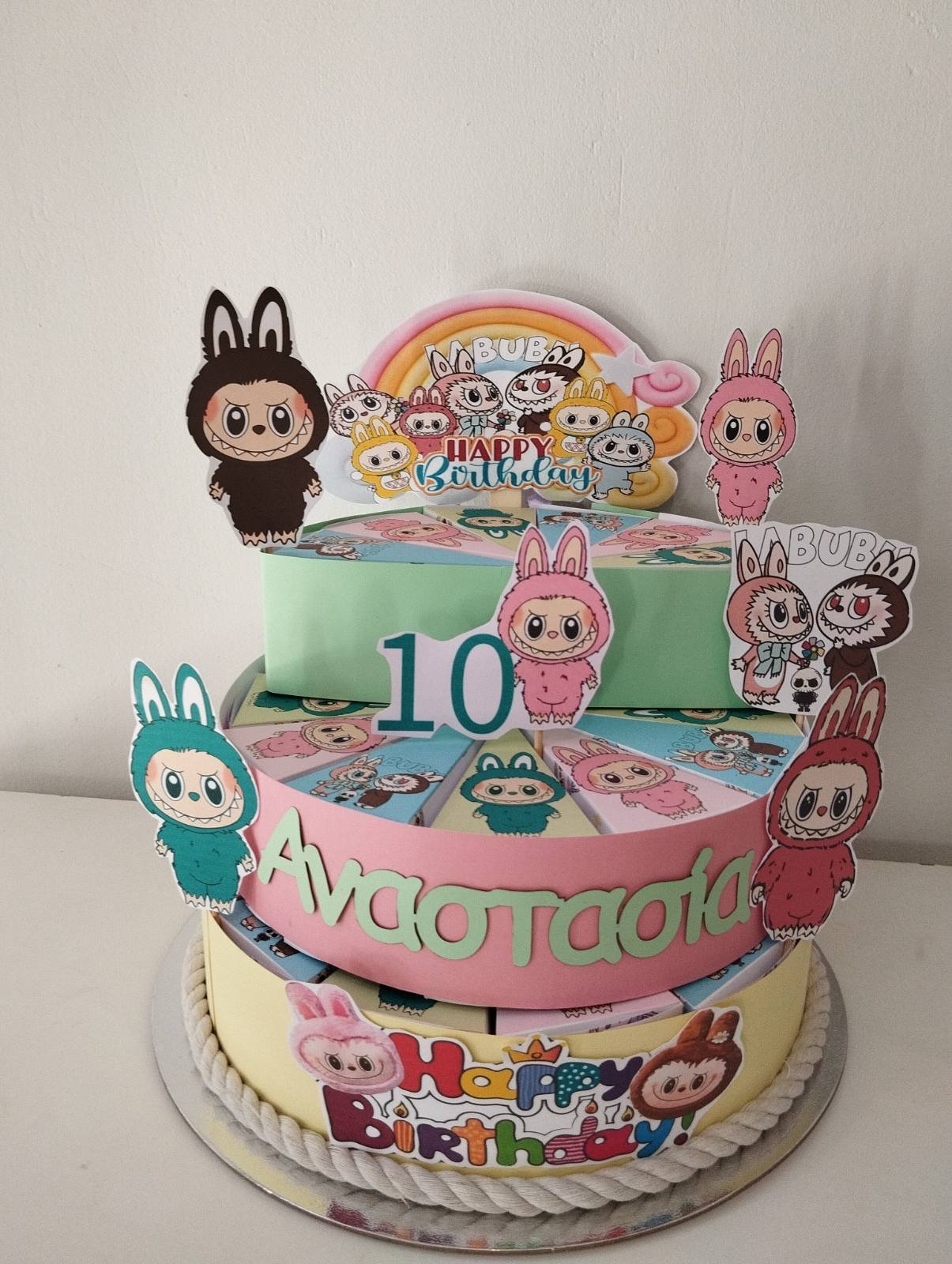 Χάρτινη τούρτα "La bubu" Λα μπουμπου - Image 4