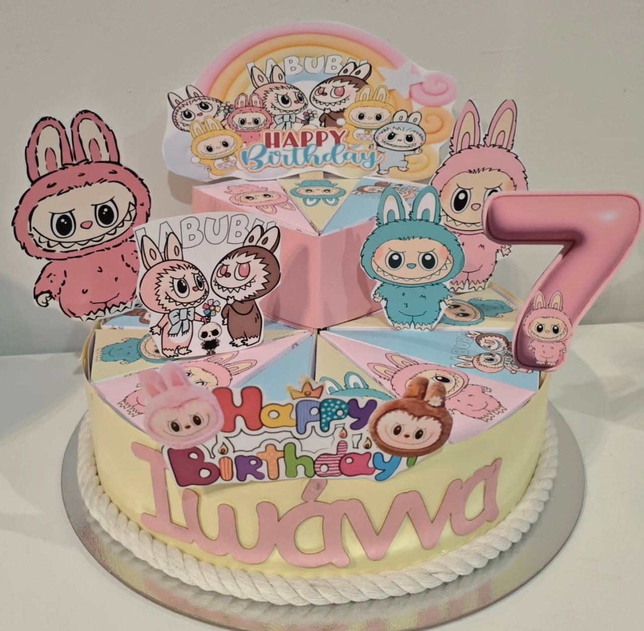 Χάρτινη τούρτα "La bubu" Λα μπουμπου - Image 5