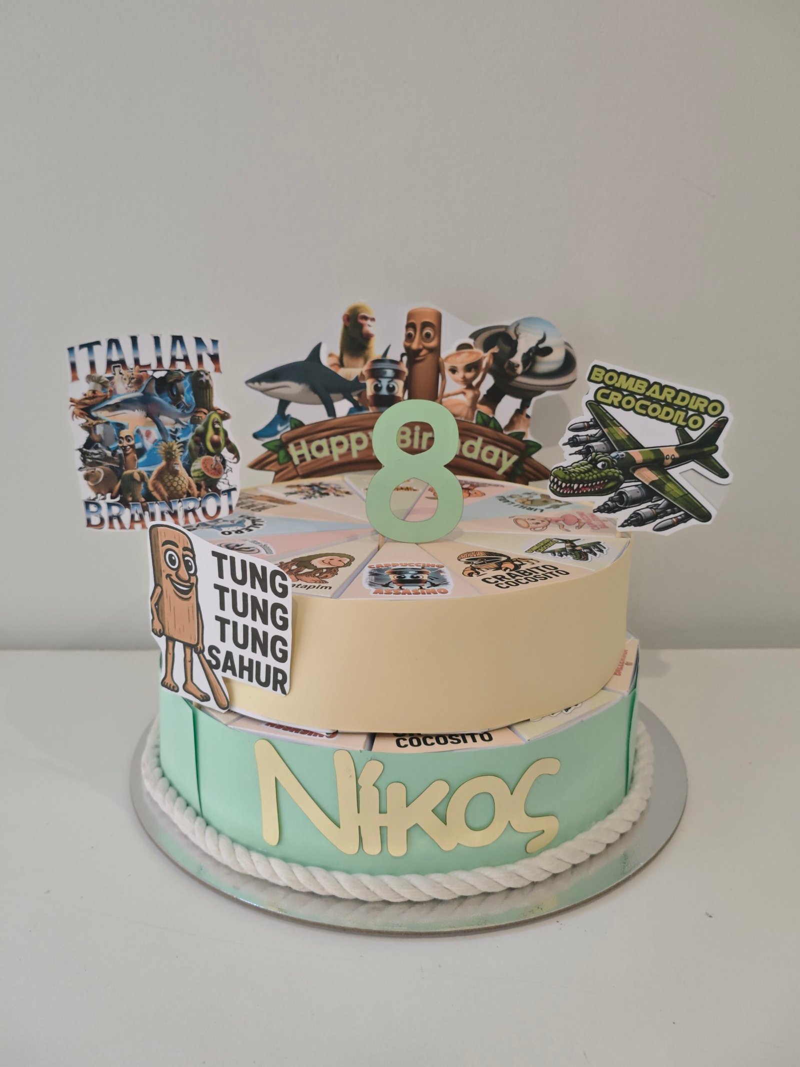 Χάρτινη τούρτα "Italian brainrot" - Image 4