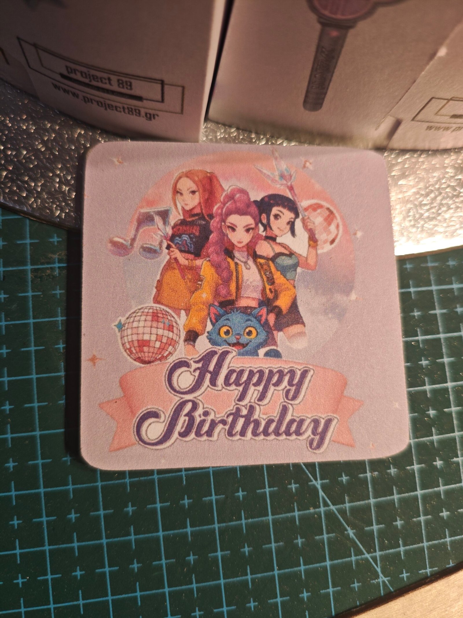 Χάρτινη τούρτα "HUNTRIX" K POP DEMON - Image 2