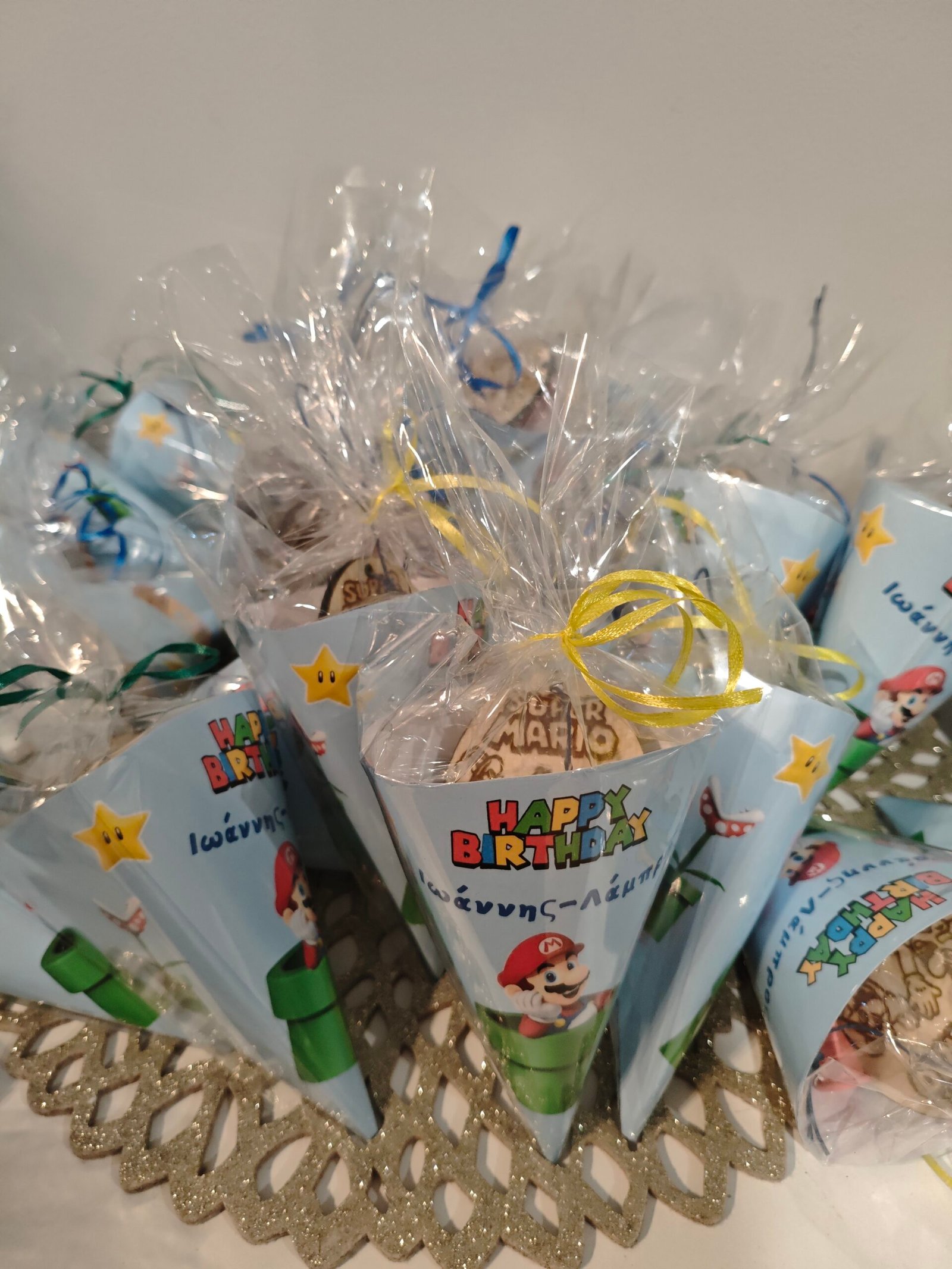 Χωνάκια χάρτινα με γέμισμα (σχολικό κέρασμα) - Image 4