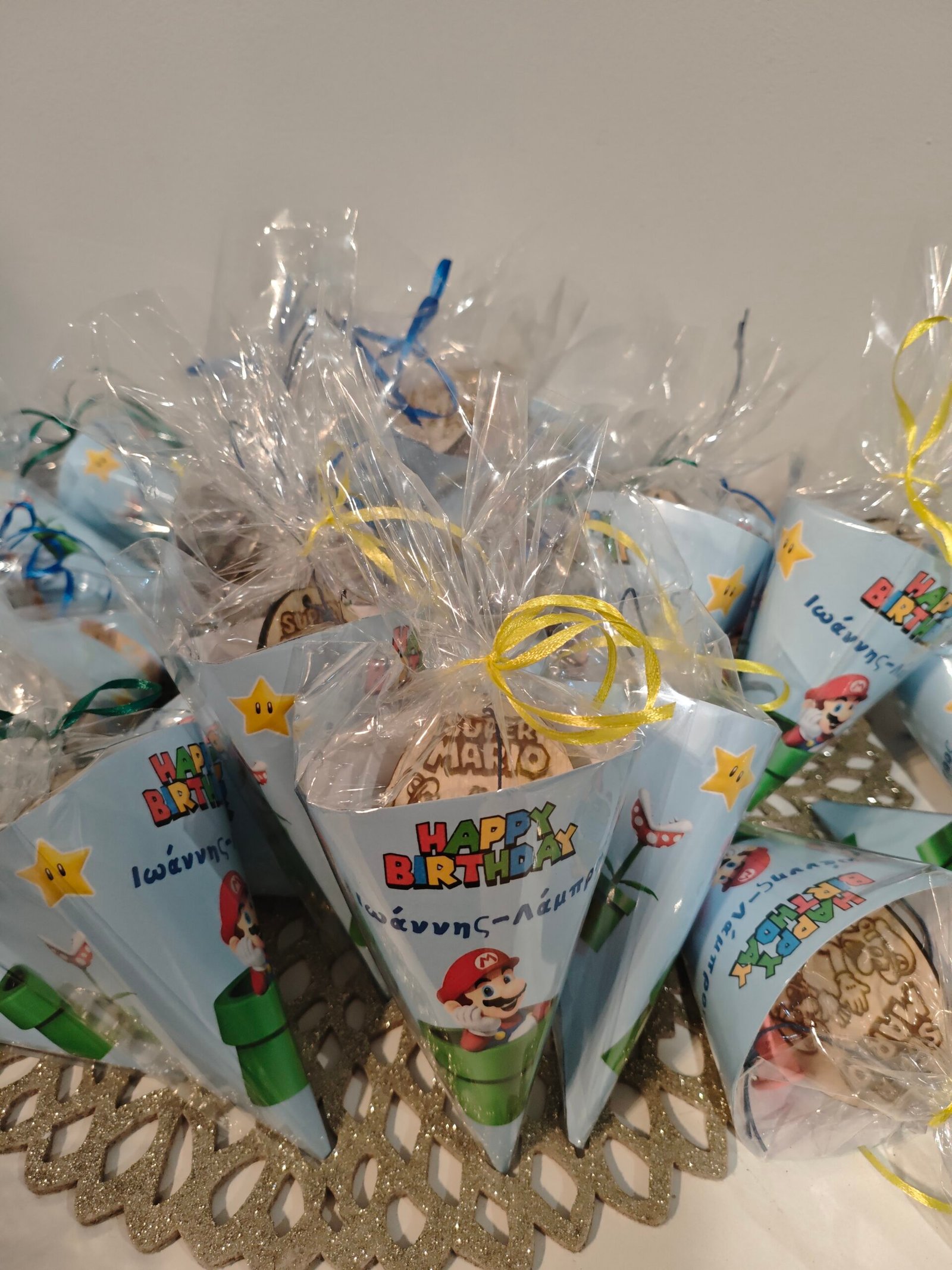 Χωνάκια χάρτινα με γέμισμα (σχολικό κέρασμα) - Image 5