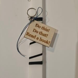 Λαμπάδα με ξύλινο μπρελόκ "Do this" Tik Tok