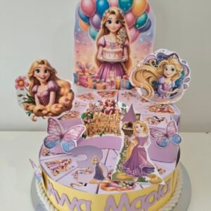 Χάρτινη τούρτα "ΡΑΠΟΥΝΖΕΛ"