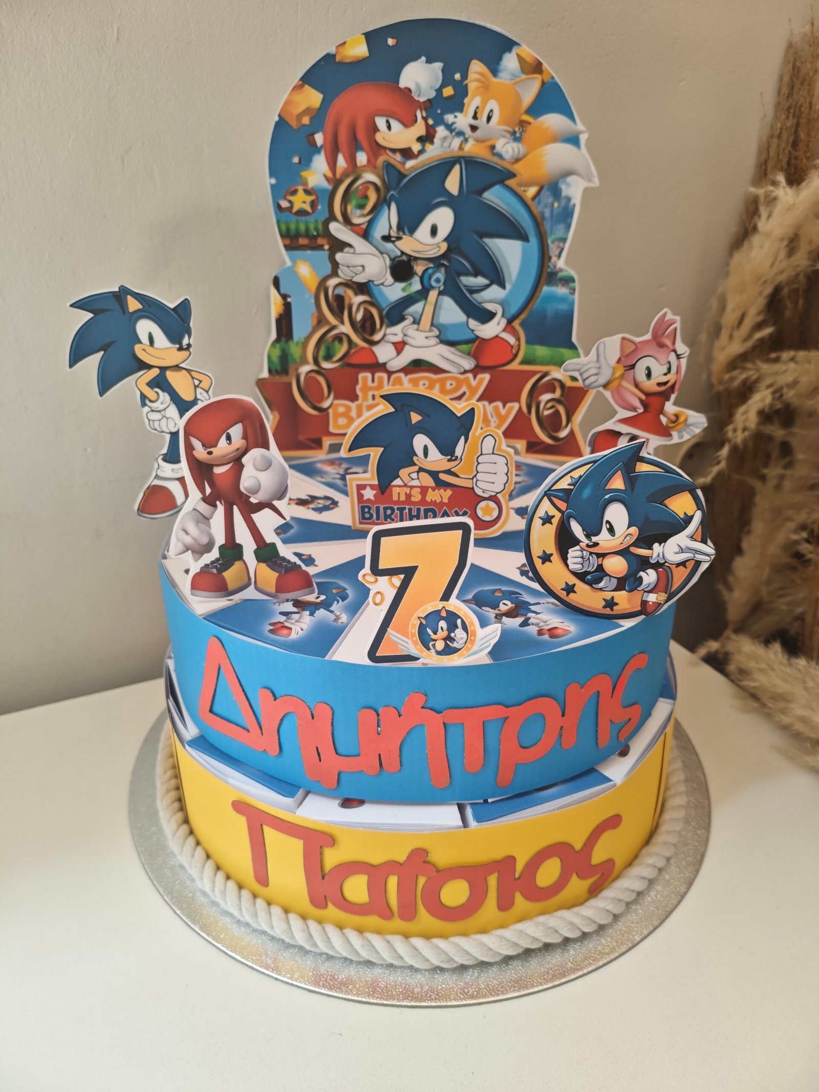 Χάρτινη τούρτα "Sonic" - Image 12
