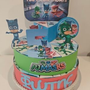 Χάρτινη τούρτα "PJ MASKS"